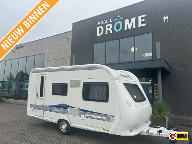 Hobby Excellent 440 SFR VOORTENT + LUIFEL +FIETSE 