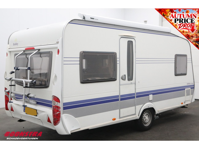 Hobby De Luxe 460 UFE Mover Luifel Fietsendrager Lengtebed Middenkeuken