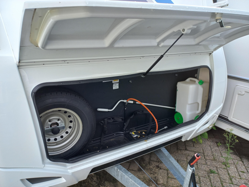 Caravelair Artica 520 mover-cassette-TV-beugel  foto: 3