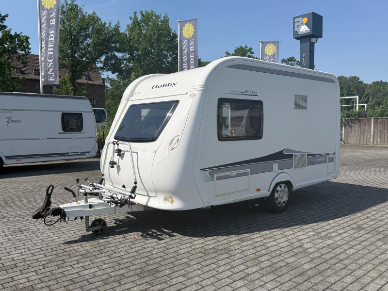 Hobby De Luxe 380 TB Met mover en luifel!  foto: 5
