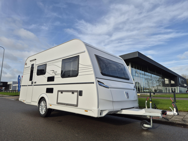 Tabbert Cazadora 420 QD 2.3 Indeling met mega keuken! 