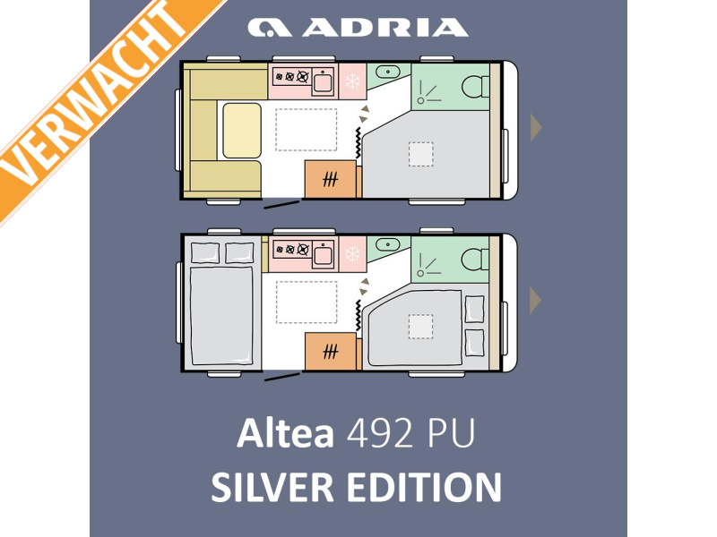 Adria Altea 492 PU Silver Edition  hoofdfoto: 1