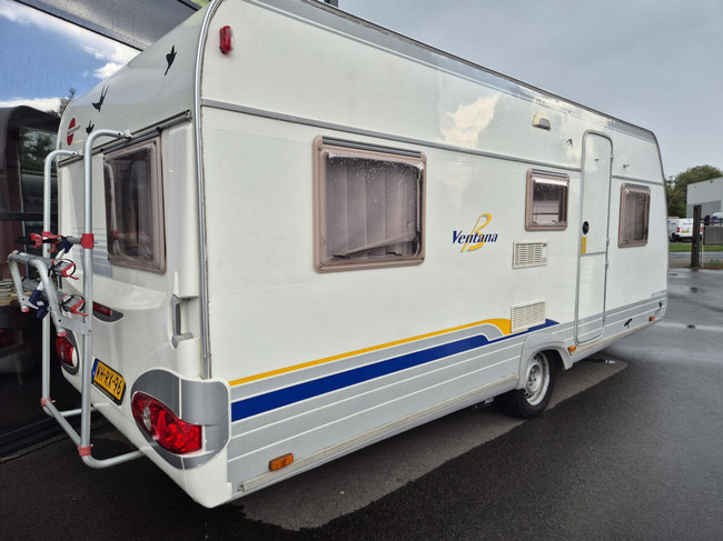 Bürstner 480 TK Stapelbed, rondzit, mover + Voortent 2e eig. foto: 3