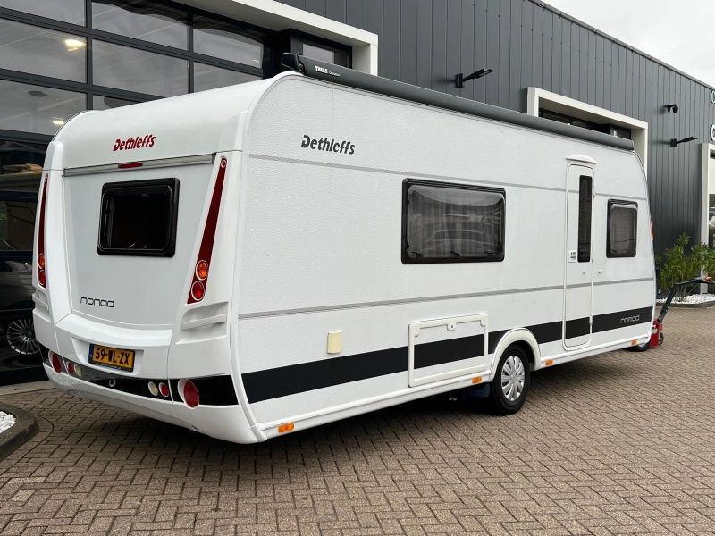 Dethleffs Nomad 520 RET Lengtebedden,Mover, Airco 