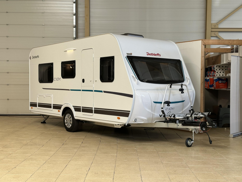 Dethleffs C'Joy 460 LE fietsendrager  foto: 21