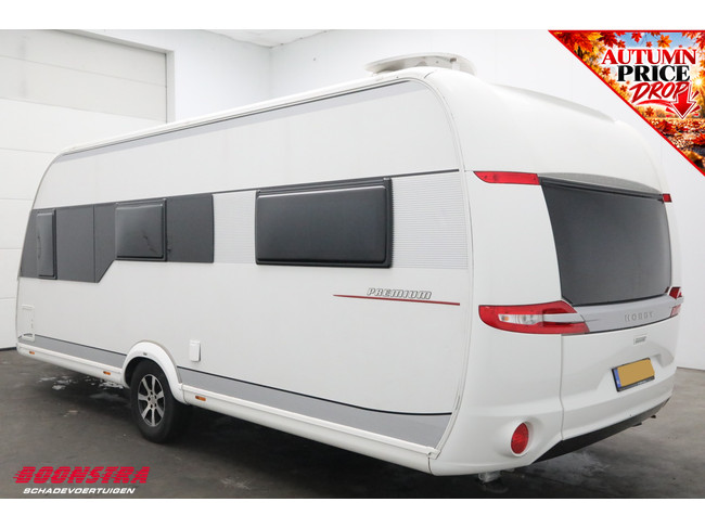 Hobby 560 CFE Premium Mover Luifel Frans bed Middenkeuken Rondzit LMV