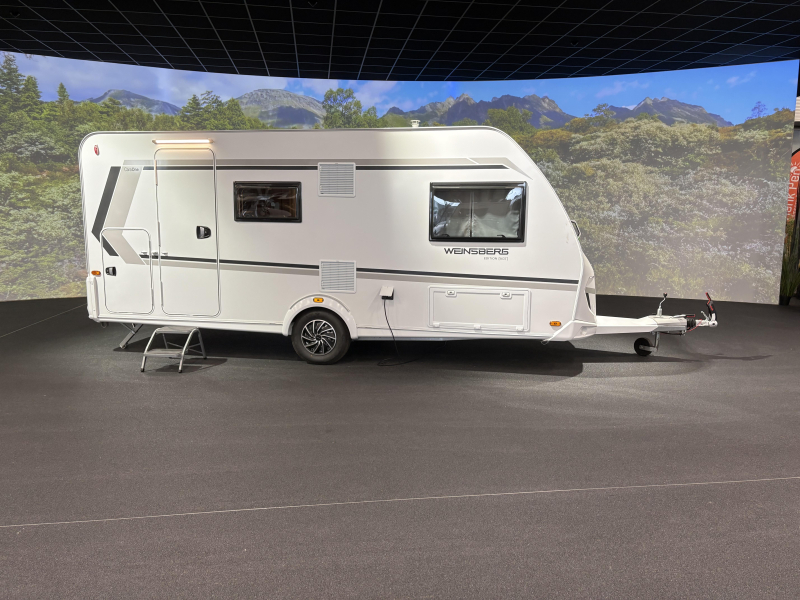 Weinsberg CaraOne Edition HOT 480 QDK stapelbed / dwarsbed 