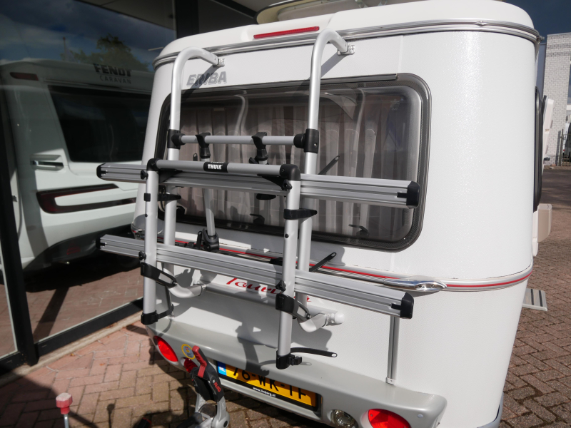 Eriba Touring 320 Mover, Fietsendrager  foto: 2