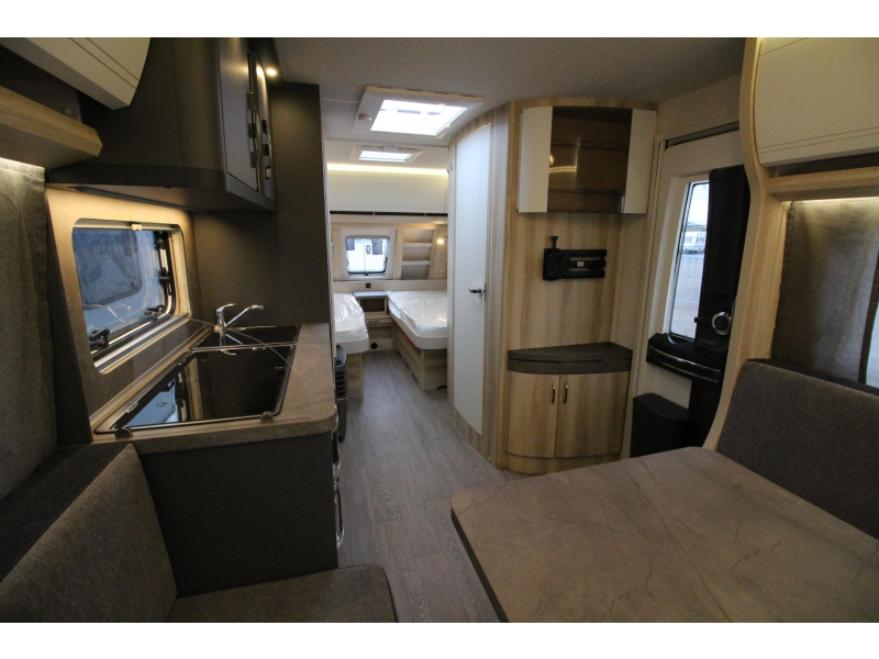 Hobby De Luxe 540 UL Enkele bedden & rondzit!  foto: 11