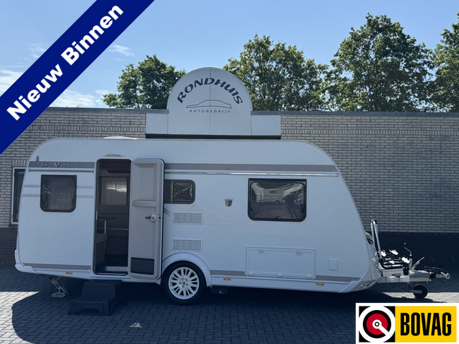 Tabbert Da Vinci 460E ENKELE BEDDEN **Mover/Zakluifel/Fietsendrager/Duo-Control/Vloerverwarming/Compleet/Zeer nette caravan** hoofdfoto: 1