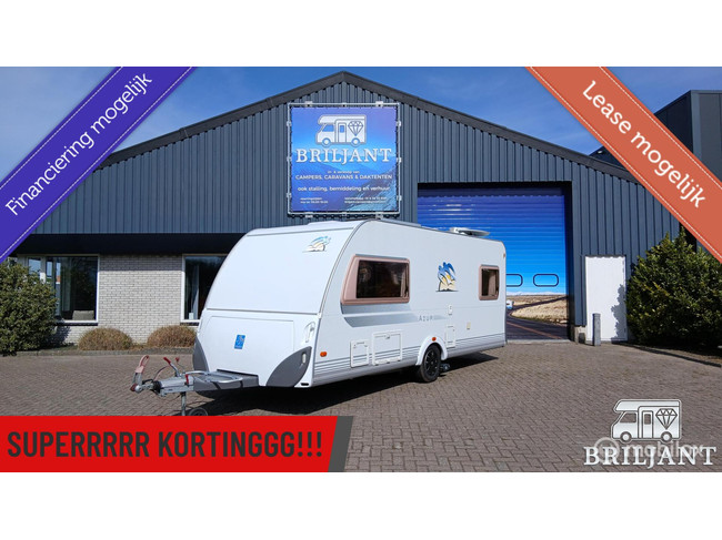 Knaus W01500 caravan.. enkelebedden/rondzit