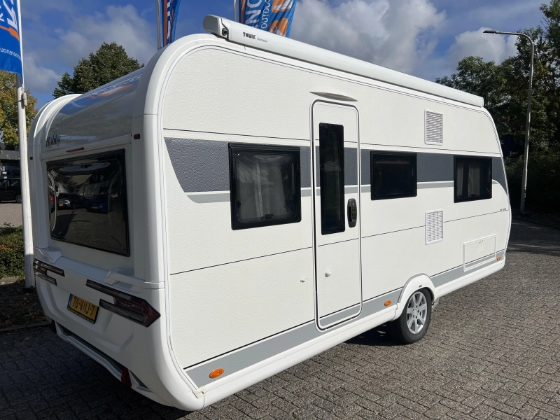 Hobby De Luxe 495 UL Mover Luifel Fietsdrager  foto: 1