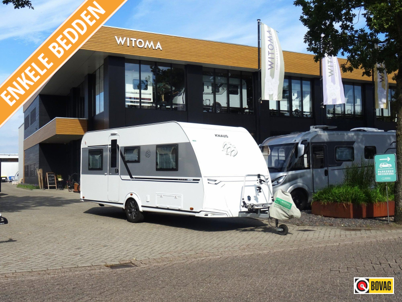 Knaus Sport E-Power Selection 500 EU zeer nette caravan  hoofdfoto: 1