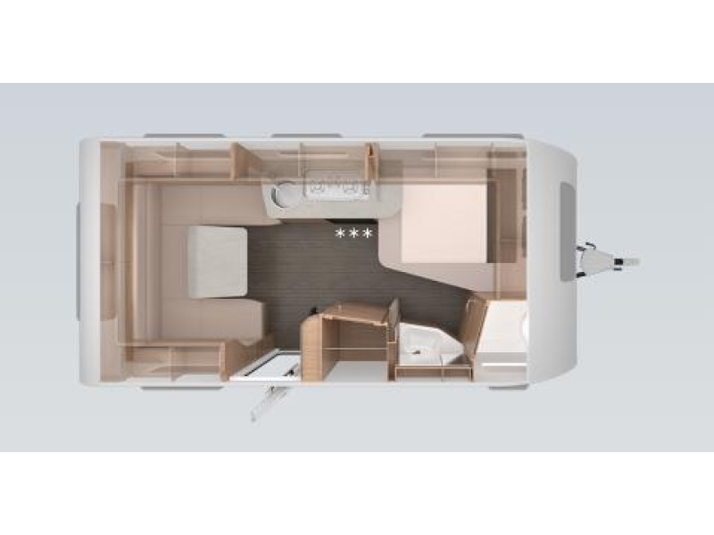 Knaus Sudwind 60 Years 450 FU FRANS BED EN RONDZIT  foto: 10