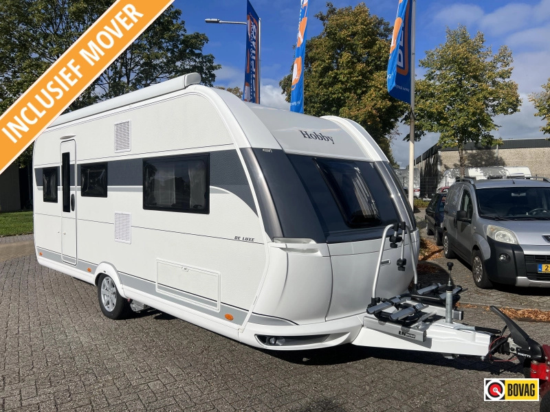 Hobby De Luxe 495 UL Mover Luifel Fietsdrager  foto: 0