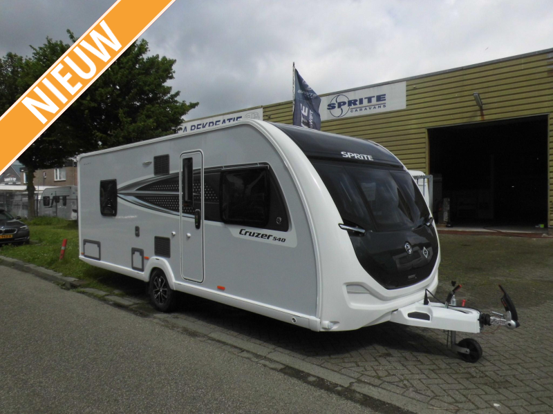 Sprite Cruzer 540 SR Nieuw modeljaar 2026! 