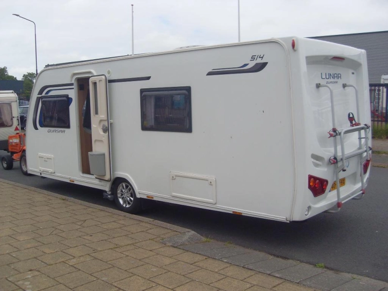Lunar Quasar 514 met Mover en voortent  foto: 2