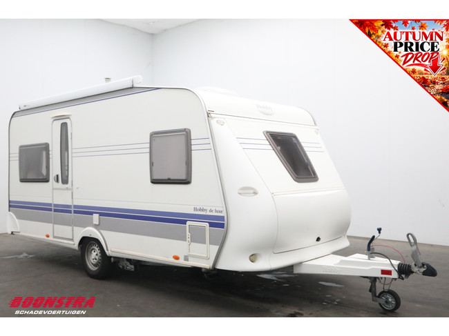 Hobby De Luxe 460 UFE Mover Luifel Fietsendrager Lengtebed Middenkeuken
