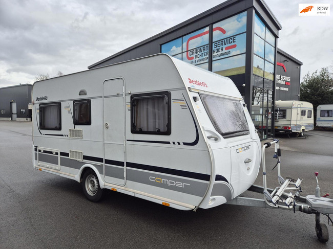 Dethleffs 430 DB Vast bed, mover, Voortent met aanbouw Bovag