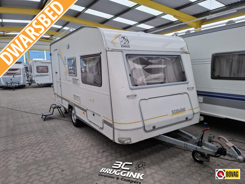 Knaus Sudwind As Good As Gold 400 TMF Dwars Bed Treinzit  foto: 0