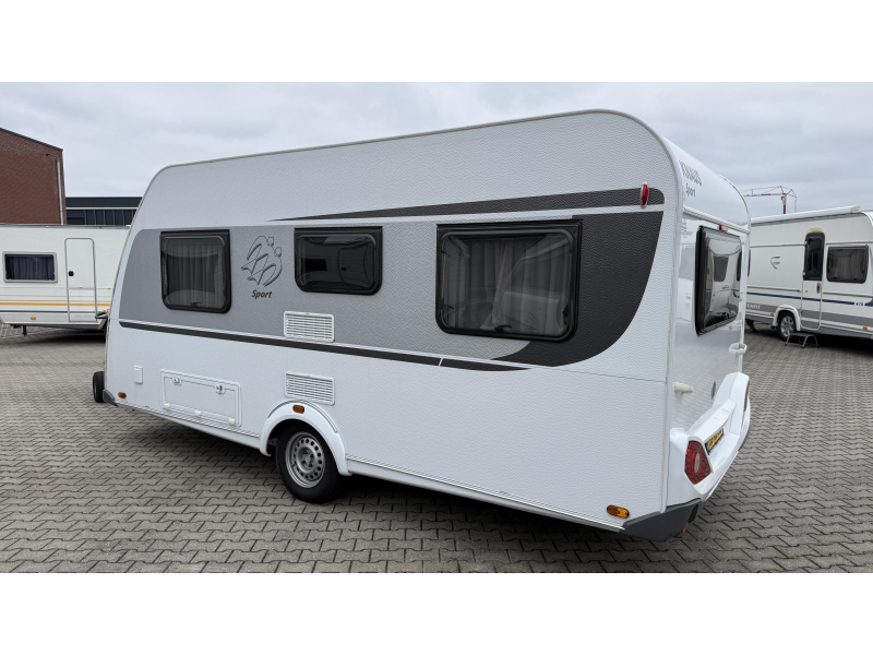 Knaus Sport 450 FU frans bed rondzit toilet  foto: 13