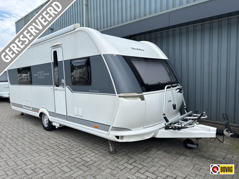 Hobby Prestige 560 WLU Mover/Fietsdrager/Airco  hoofdfoto: 1