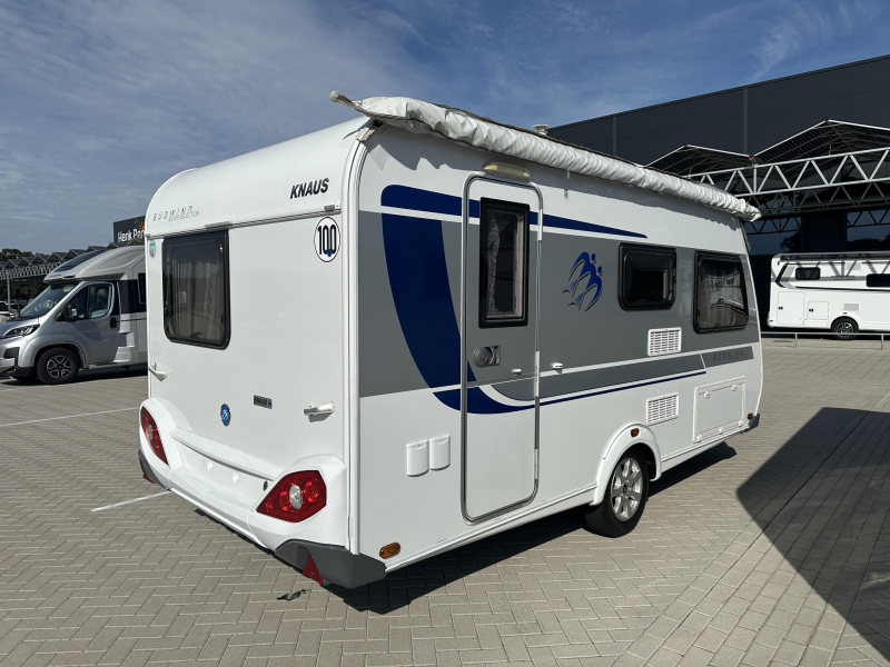 Knaus Sudwind Silver Selection 420 QD luifel - fietsdrager 