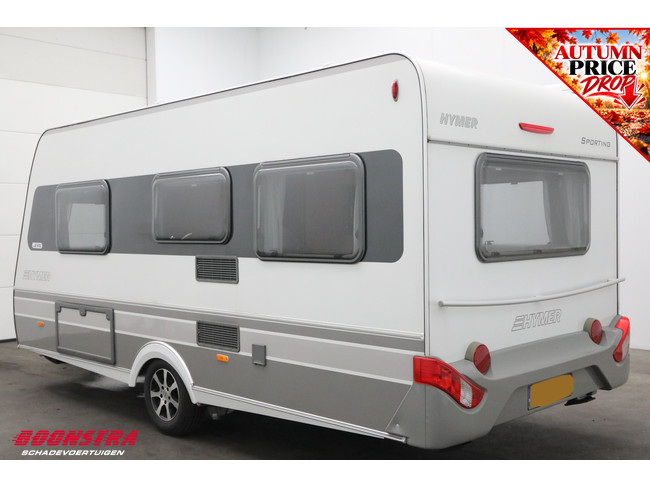 Hymer Sporting 465 Mover Luifel Fietsendrager TV Radio Rondzit