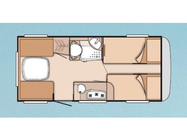 Knaus Sudwind Silver Selection 460 EU Enkele Bedden 1e Eigenaar foto: 12