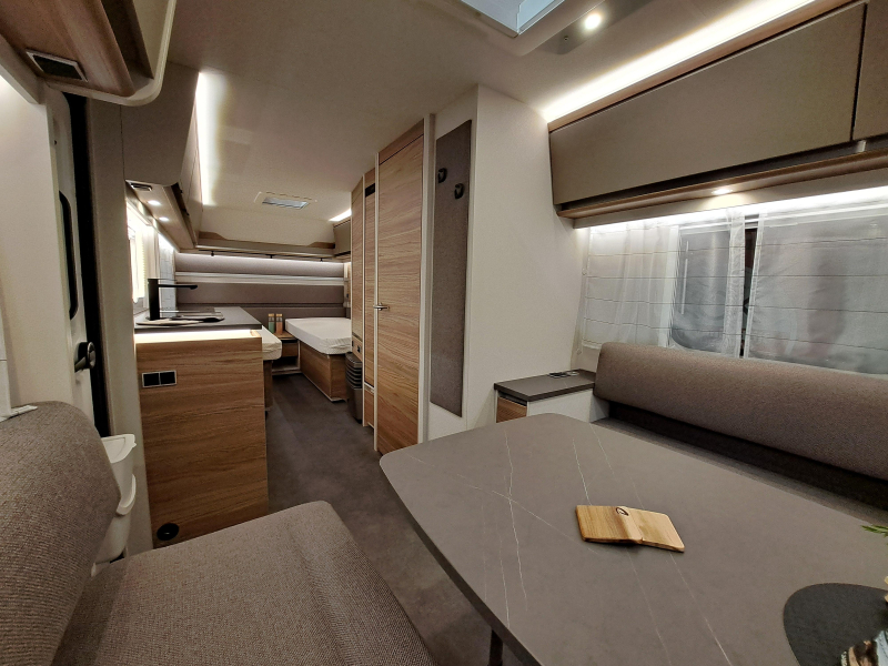 Dethleffs Nomad 510 LE Lengte bedden  foto: 6