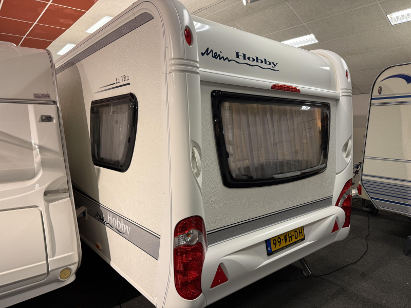 Hobby La Vita Bionda 495 UL 2 BEDDEN MOVER LUIFEL TOP  foto: 3