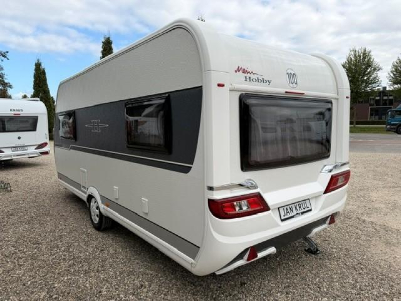 Hobby De Luxe Edition 495 UL mover voortent fietsenrek  foto: 5
