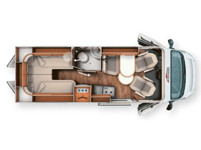Malibu Van 640 LE LENGTE BEDDEN + TREKHAAK foto: 18