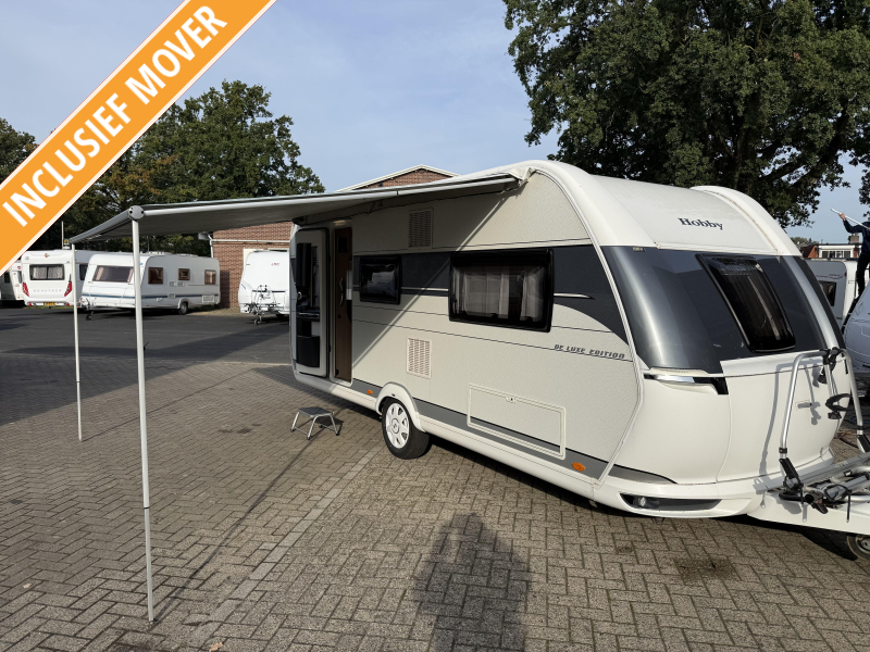 Hobby De Luxe Edition 495 UL 2 BEDDEN MOVER LUIFEL TOP  hoofdfoto: 1