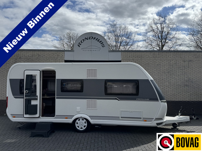 Hobby Excellent 495 UL met enkele bedden **Mover/ATC/1e eigenaar/Zeer nette caravan** foto: 0
