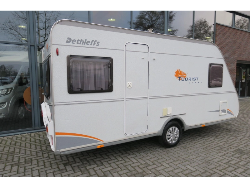 Dethleffs Tourist Light 450 DB VOORTENT+FIETSENDRAGER 