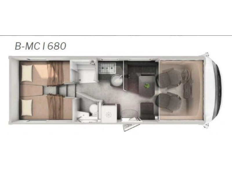 Hymer B-MC I 680 - MODEL 2026 MATARA TEAK  foto: 23