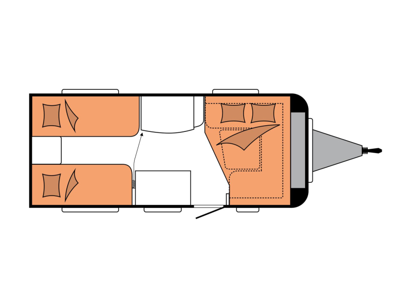 Hobby De Luxe 460 LU NU BIJ VAN EIJK CARAVANS!  foto: 3