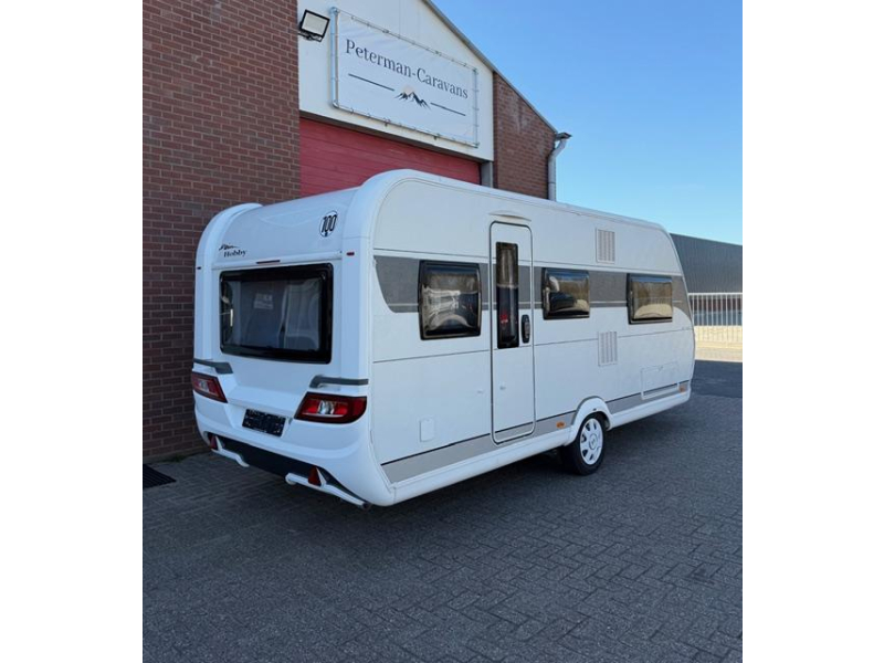 Hobby De Luxe 495 UL Incl Mover Airco Voortent 
