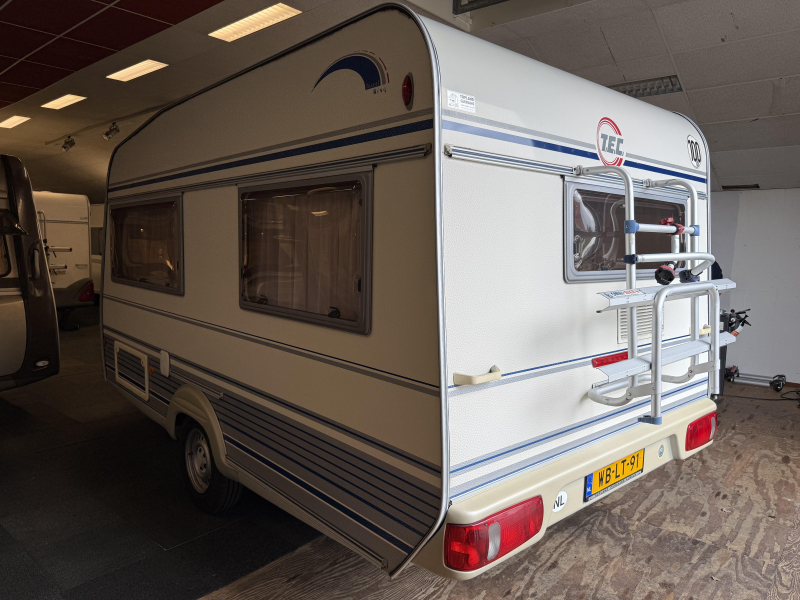 TEC Travel King 390 ATF TREINZIT VASTBED VOORTENT  foto: 2
