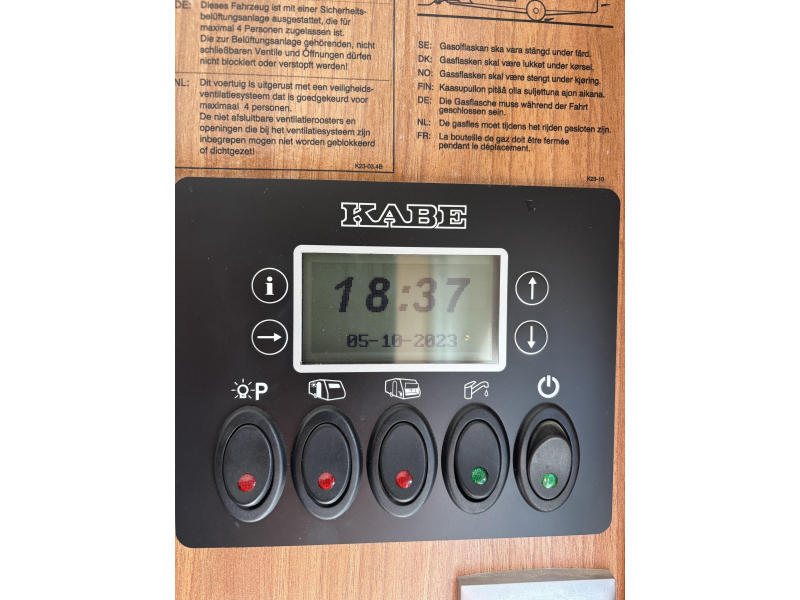 Kabe Smaragd XL Fransbed+Alde verwarming  foto: 17