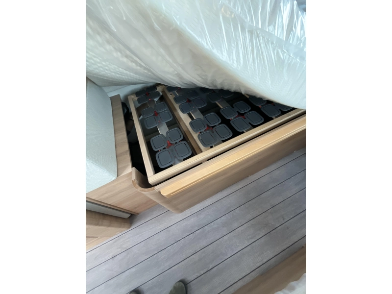 Knaus Sudwind Black Selection 500 EU ENKELE BEDDEN-VLOERVERW  foto: 5