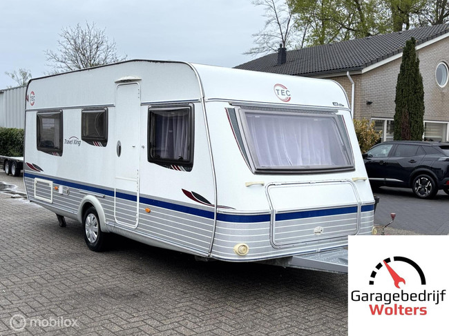 TEC 530 TDF voortent rondzit vastbed L keuken