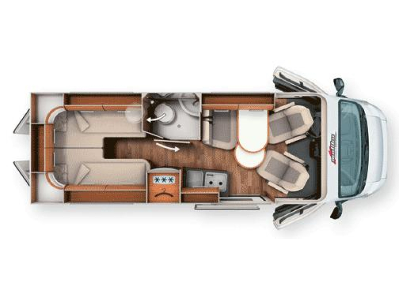 Malibu Van 640 LE LENGTE BEDDEN + TREKHAAK  foto: 18