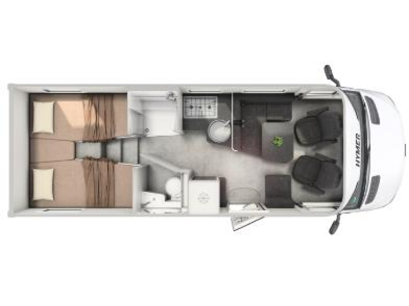 Hymer B-MC T 680 LITHIUM-SOLAR-OMVORMER  foto: 23