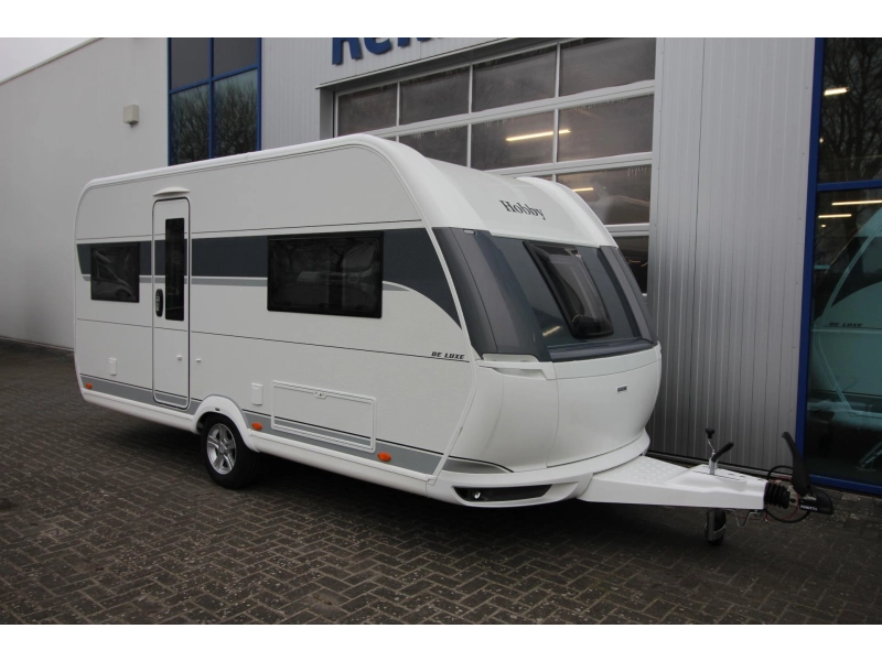 Hobby De Luxe 460 UFE Frans bed & rondzit! 