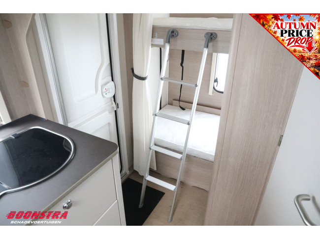 Bürstner Premio Life 490 TK Pack 2 Vloerverwarming Stapelbed Treinzit foto: 16