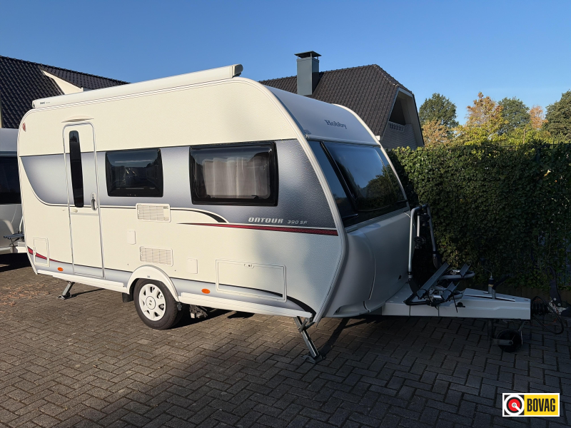 Hobby On Tour 390 SF Mover/Luifel/Fietsdrager  foto: 0