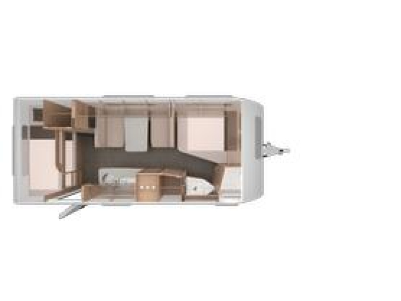 Knaus Sudwind Black Selection 540 FDK stapelbed / fransbed 