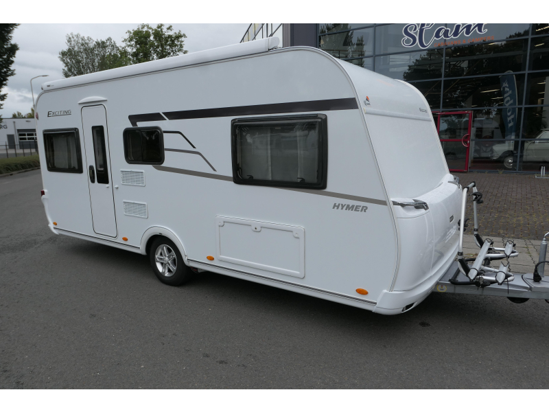 Eriba Exciting 471 ER leveller, mover, luifel  foto: 1
